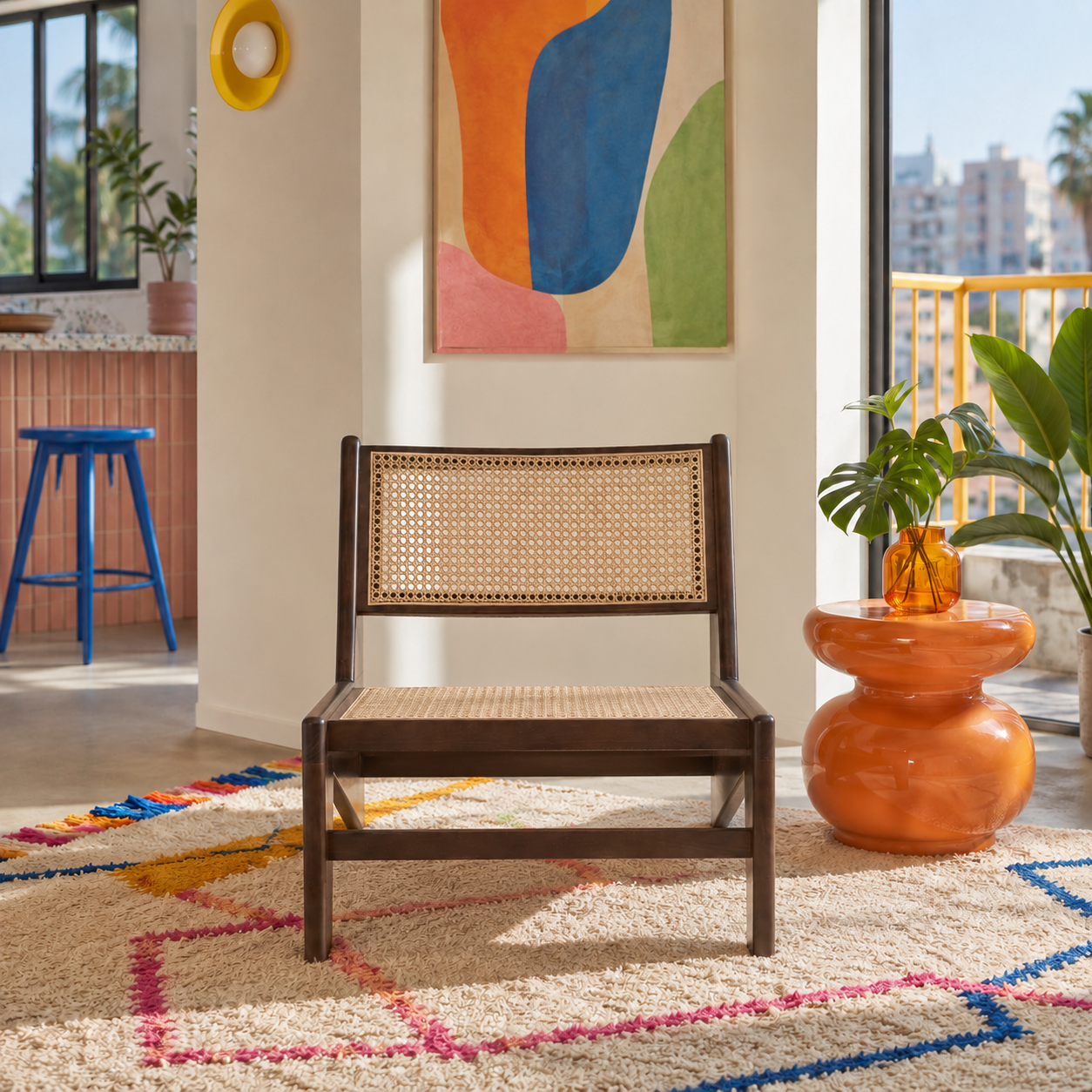 Serra Chair- חום כהה